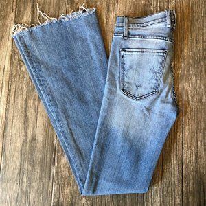 McGuire Denim Majorelle Flare Raw Hem Jeans